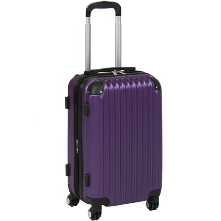 BCP 20&quot; Hardshell Spinner Expandable Carry On Luggage Travel Bag - www.bagssaleusa.com