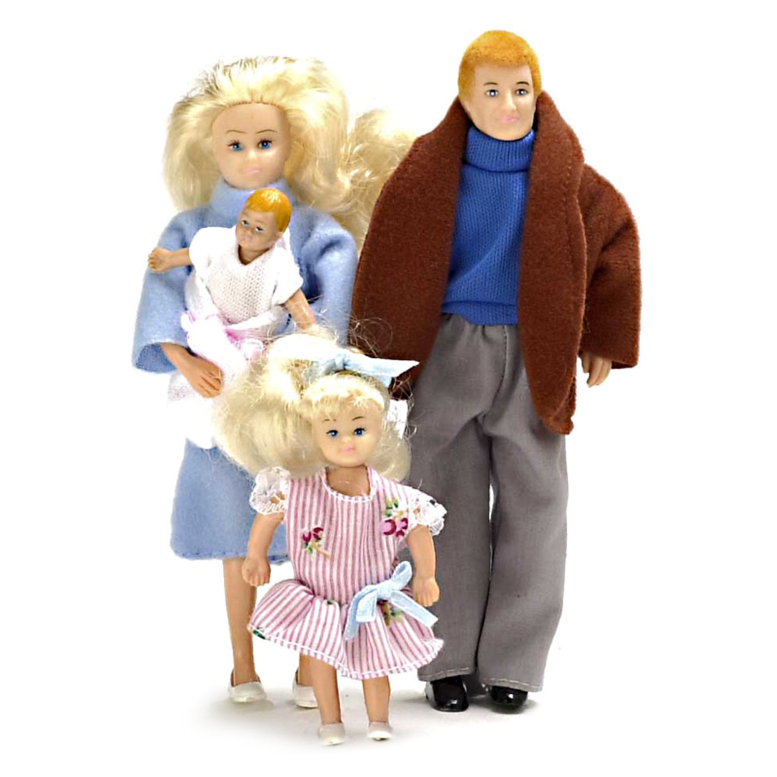miniature doll family