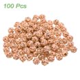 thumbnail image 3 of 100pcs 8mm Rhinestone Beads for Jewelry Making, Sparkle Diamond Clay Bead for Necklace Bracelet Christmas, Champagne, 3 of 7