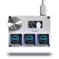 thumbnail image 1 of Teclado BTXETUEL SayoDevice O3C OSU Rapid Trigger Hall Switches, 1 of 5