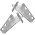 thumbnail image 1 of AURARMLET 2pcs Freezer Door Hinge Stainless Steel Rubber Cap Noise Reduction Commercial Use, 1 of 3