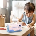 thumbnail image 3 of sruoe Pencil Case, Pen Bag Organizer, Pencil Case with Zippe, Pencil Pouch, Large Capacity Pencil Case, Stationery Storage Bag, Multi Compartment Pencil Case, Handheld Pen Bag, Canvas, 3 of 5