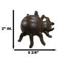 thumbnail image 2 of Cast Iron Bronze Finished Itsy Bitsy Spider Decorative Trinket Box Sculpture, 2 of 8
