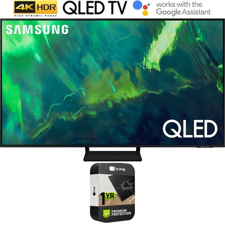 Samsung QN75Q70AA 75 Inch QLED 4K UHD Smart TV (2021) Bundle with Premium Extended Warranty