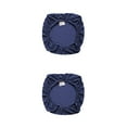 thumbnail image 1 of Funda de cojín Wosthever para silla poliéster elástico resistente a la suciedad Azul oscuro 2Conjunto, 1 of 6