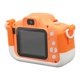 thumbnail image 4 of Appareil photo numérique pour enfants, HD 40 MP, photo 1080p, écran IPS 2 pouces, protection des yeux, cadeau d'anniversaire, chargement USB, orange, 4 of 4