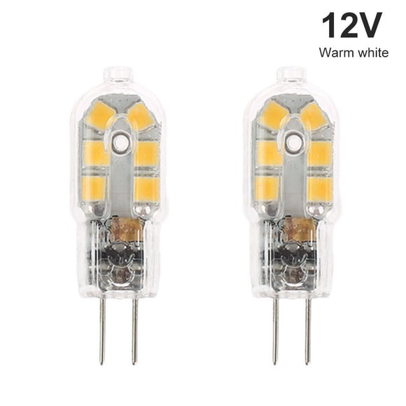 Wosthever Mini bombilla LED de 2 uds., luces nocturnas emisoras de luz de 360 grados para candelabros, lámparas de mesa, iluminación de armario Type3 NO3 Wosthever HA002020-01