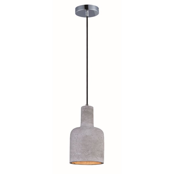 12395GYPC Maxim Lighting Crete Pendant 1 Light