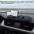 thumbnail image 6 of Multifunctional Car Anti Slip Mat with 360° Rotatable Phone Holder & Temporary Parking Number for Phones, Sunglasses, Keys, Daily Essentials, 6 of 6