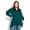 Green, variant on Women's Plus Size Deep Valley V Neck Relaxed Fit Sweater