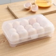 thumbnail image 5 of UDIYO Egg Storage Box High Capacity Anti-Collision Transparent Visible 15 Grid Refrigerator Egg Fresh-keeping Box Kitchen Accessories, 5 of 7