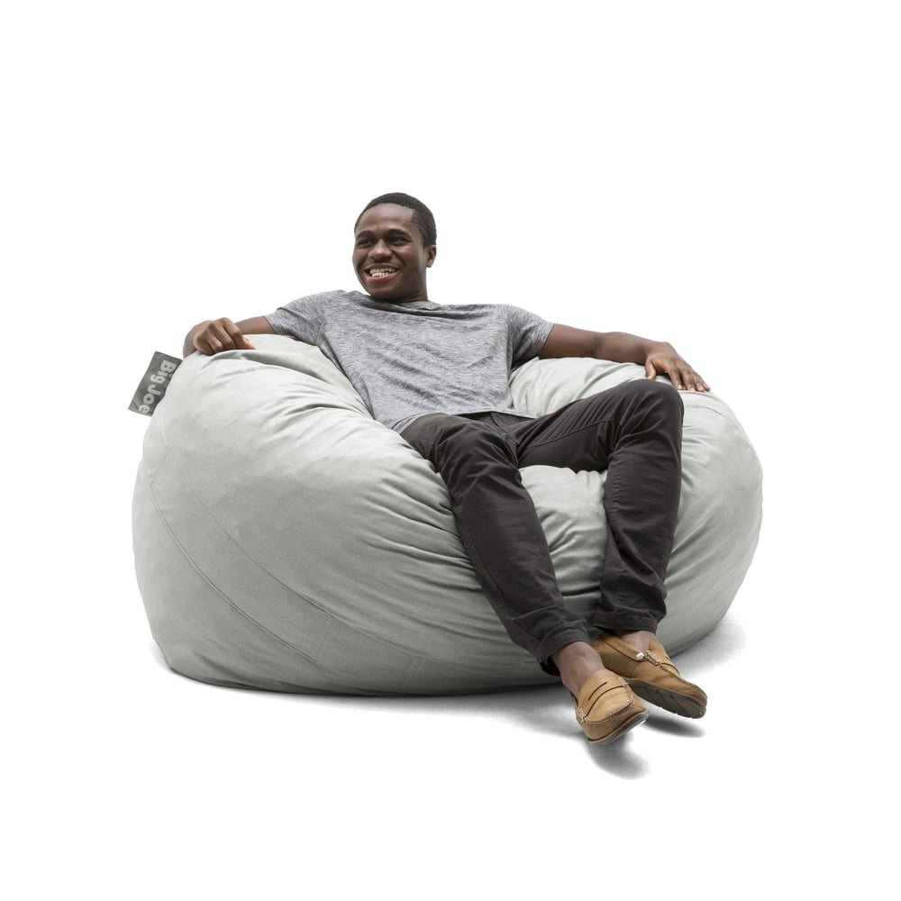 Big Joe Large 4' Fuf Bean Bag Chair, Multiple Colors/Fabrics Walmart
