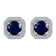 thumbnail image 1 of Pendientes con diamantes de imitación, elegantes y únicos, pendientes para mujeres y niñas para oscuro Yuyangstore Aretes, 1 of 8