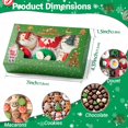 thumbnail image 2 of Cajas de Regalo para Galletas de Navidad JCXGRVC Paquete de 48 con Ventana Transparente, 2 of 7
