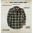 thumbnail image 2 of Legendary Whitetails Men's Buck Camp Flannel Shirt Long Sleeve Button Down 100% Cotton, 2 of 5