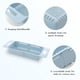 thumbnail image 4 of Canasta Extensible para Lavar Frutas y Verduras, Hecha de Paja de Trigo, Diseño Colgante, Color Azul, Ideal para Ahorrar Espacio, 4 of 6