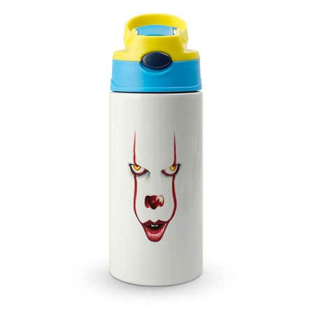 

Pennywise Kid s Insulated Water Bottle With Straw Vacuum Stainless Steel Cup Leak-Proof Toddler Thermoses Children Water Cup