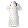 thumbnail image 3 of Angel Apron Cupid Pattern Amour Love Arrow Mythic Romance Kids Baby Angels Children, Unisex Kitchen Bib Apron with Adjustable Neck for Cooking Baking Gardening, Peach Earth Yellow White, by Ambesonne, 3 of 3