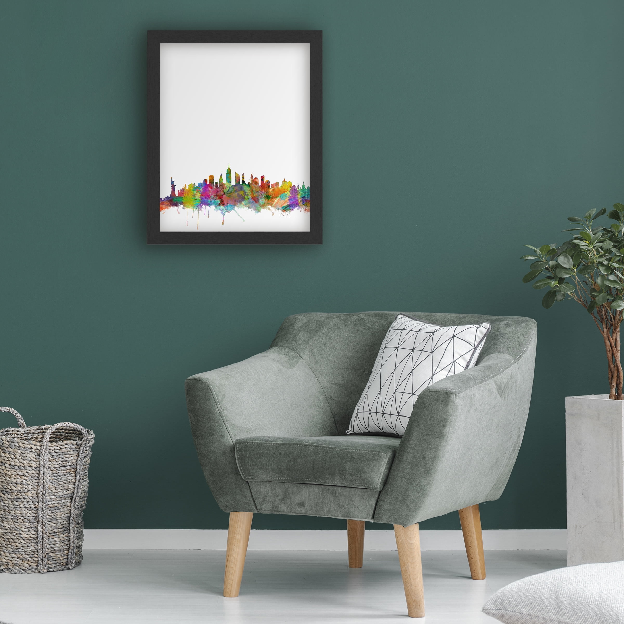 Trademark Fine Art 'New York City Skyline' Markerboard by Michael Tompsett