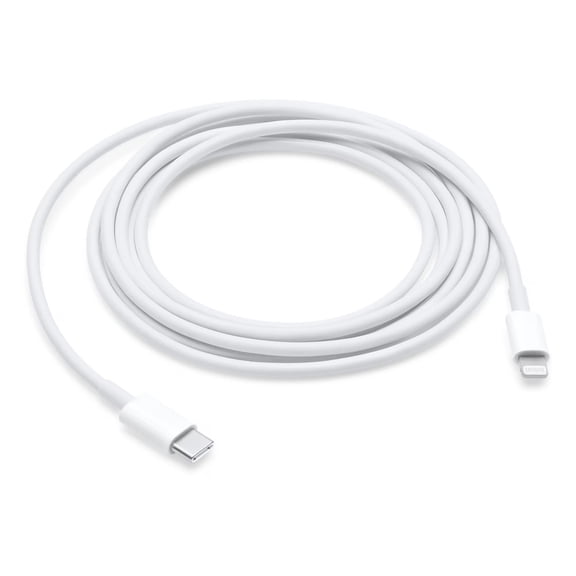 Fast Charging USB-C to Lightning Charging Cable, 2M, White