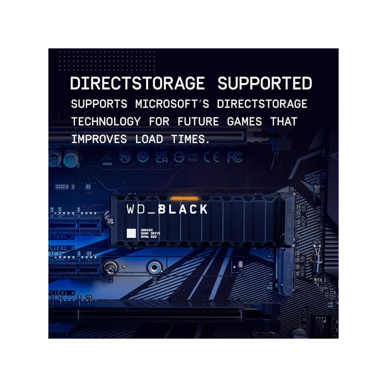WD_BLACK 4TB SN850X NVMe Internal Gaming SSD Solid State WD_BLACK 4TB SN850X NVMe Internal Gaming SSD Solid State