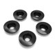 thumbnail image 2 of 5x arandelas de perno de Rotor de disco de freno delantero, Hardware de decoración, piezas de repuesto duraderas Negro Cola Arandelas de pernos del rotor de freno, 2 of 7