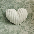 thumbnail image 2 of White Heart Pillow Decorative Throw Pillows,Valentines Pillow,Heart Shaped Soft Fluffy Faux Fur Cute Pillows for Women Valentine Anniversary Couch Bedroom Room Home Decor Aesthetic,1PC,15.8"x13.8", 2 of 4