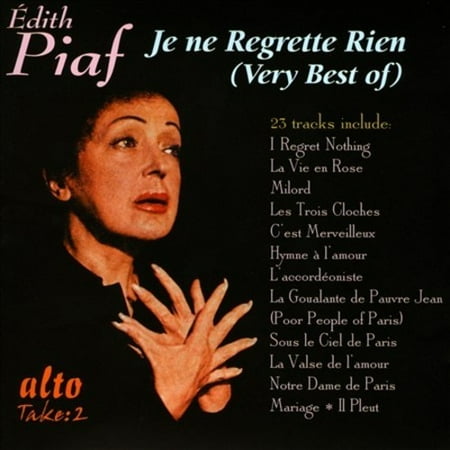 VERY BEST OF EDITH PIAF [ALTO] (The Best Of Edith Piaf)