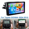 thumbnail image 3 of 9in Android 13 Car Stereo Radio GPS Navigation Head Unit 2G+32G For Toyota Sienna 2004-2010 Support Wireless Carplay Android Auto Bluetooth WiFi FM/RDS SWC, 3 of 11