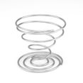 thumbnail image 1 of Metal Egg Cup Spiral Kitchen Breakfast Hard Boiled Spring Holder Egg Cup, 1 of 8