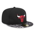 thumbnail image 3 of Men's New Era Black Chicago Bulls Coral Reef Visor 59FIFTY Fitted Hat, 3 of 6