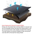 thumbnail image 2 of Universal Air Filter Protective Cover Waterproof Oilproof Dustproof for High Flow Air Intake Filters, 2 of 7
