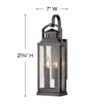thumbnail image 3 of Hinkley Lighting - Two Light Outdoor Lantern - Revere - 2 Light Medium Outdoor, 3 of 9