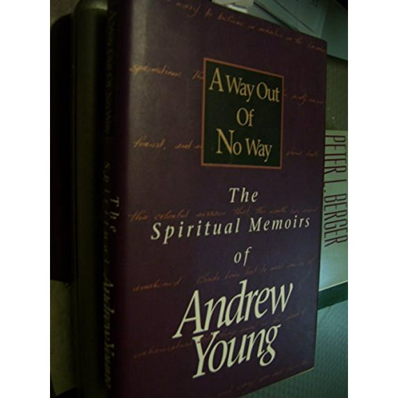 Pre-Owned A Way Out of No Way: The Spiritual Memoirs of Andrew Young (Hardcover) 0840769989 9780840769985