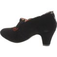 thumbnail image 3 of Womens 36-MINA4 Closed Toe Mary Jane High Heel Shoes, Black Suede, 8.5, 3 of 4