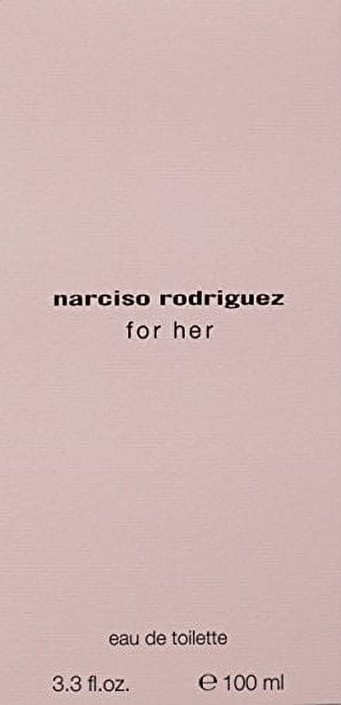 Narciso Rodriguez Eau De Toilette, Perfume for Women, 3.4 Oz