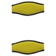 thumbnail image 4 of Naiovety Funda de correa acolchada para buceo, cinturón de protección para buceo, gafas de natación, banda para la cabeza, cojín envolvente Amarillo 2Conjunto, 4 of 6