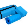 thumbnail image 6 of BalanceFrom 71x24x1 Inches Extra Thick Yoga Mat with Knee Pad and 2 Blocks, Blue, 6 of 11