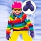 thumbnail image 3 of Niños Mittens Invierno Impermeable Con Gancho Deportes Deportes Niños Regalos Patrones Actividades al aire libre para el clima frío Púrpura Inevent HA059229-03B, 3 of 6