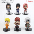 thumbnail image 3 of Anime 6 Styles Action Figurine Ninja Modèle Jouet (Forme de B), 3 of 4