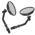 thumbnail image 1 of Motorcycle Mirror, Durable Clear Vision Retro Side Mirror Aluminum Alloy Universal  For Motorcycle, 1 of 8