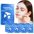 thumbnail image 1 of Honeydew Labs Parches antiarrugas para la frente y parches para líneas de sonrisa con péptidos de colágeno retinol, parches antiarrugas, cinta facial, tratamiento nocturno contra arrugas para mujer pa, 1 of 1