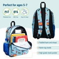 thumbnail image 4 of Wildkin Kids 15 Inch School and Travel Backpack for Boys and Girls (Firefighters), 4 of 8