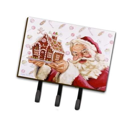 Santa Claus A Home for the Holidays Leash or Key Holder