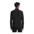 thumbnail image 2 of MERCER+METTLE Unisex Long Sleeve Stretch Woven Shirt | Lightweight Button Up for Men & Women, Business Casual Shirt - Deep Black XL, 2 of 4