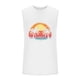 thumbnail image 4 of Camiseta sin mangas de cuello redondo para hombre, informal, a la moda, con estampado, deportiva, de poliéster, 4 of 5