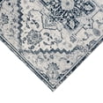 thumbnail image 4 of 2' x 3' Dark Blue Medallion Power Loom Area Rug, 4 of 4
