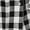 Black, variant on Women's Casual Dresses Gingham Shirt Midi Dress with Puff Short Sleeves Summer Long Shirt Sundress Green S