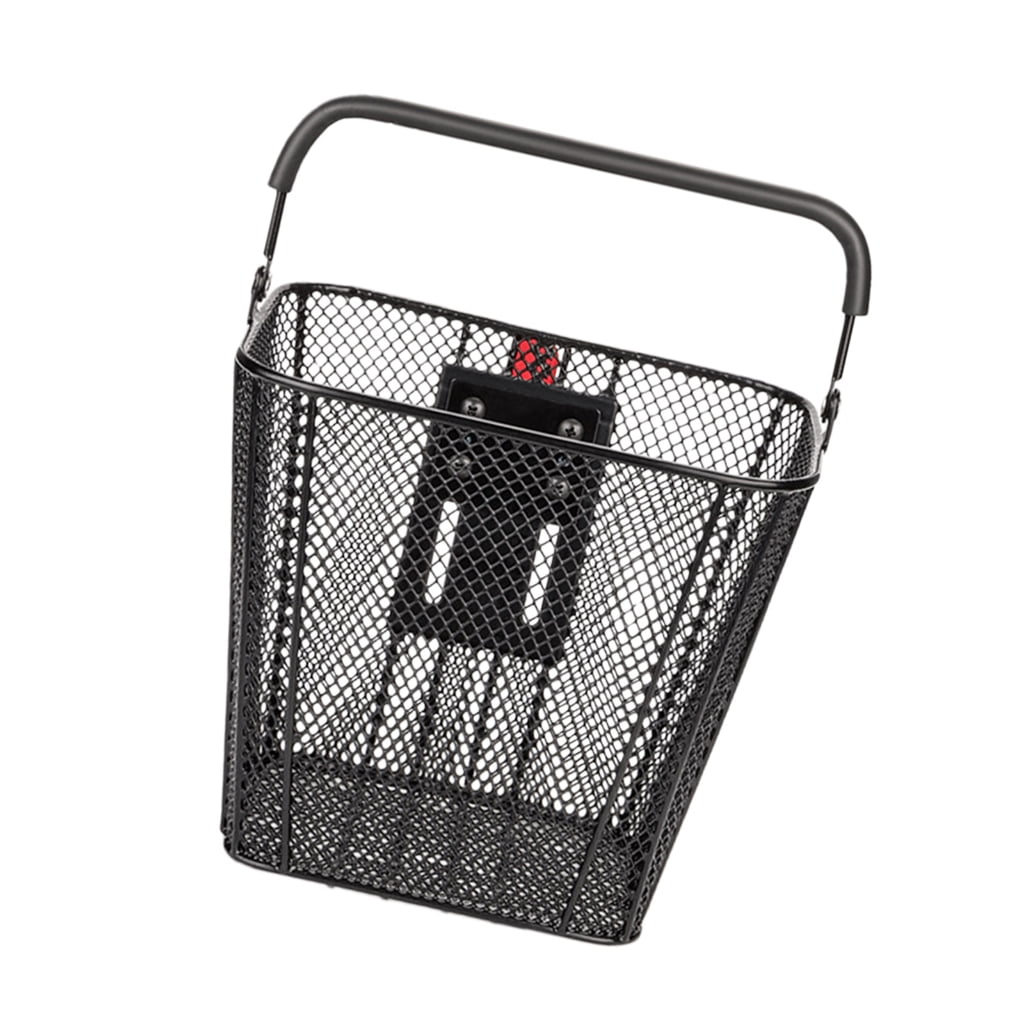 Detachable Bicycles Metal Basket Front Bike Baskets Detachable Kids Scooter Bicycles Wire Baskets Easy to Install