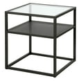 thumbnail image 3 of Evelyn&Zoe Nellie 20" Wide Square Side Table, Blackened Bronze, 3 of 10